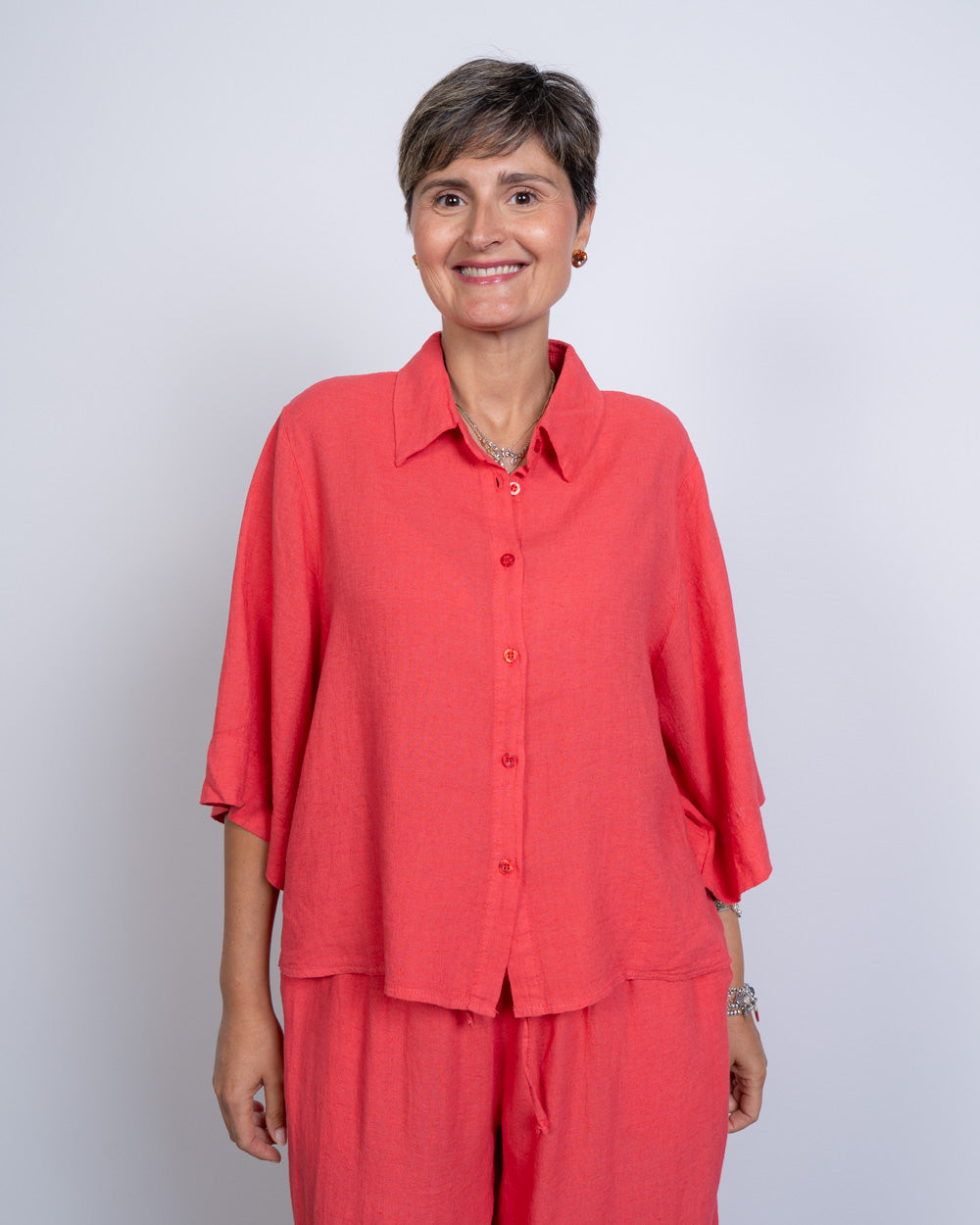 CAMICIA LORY FRAGOLA