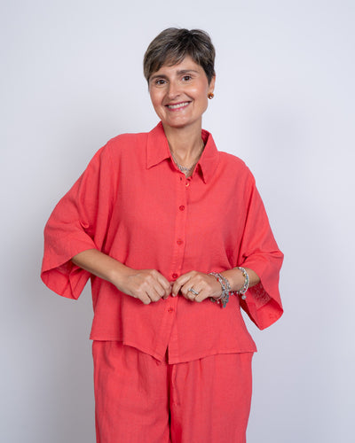 CAMICIA LORY FRAGOLA