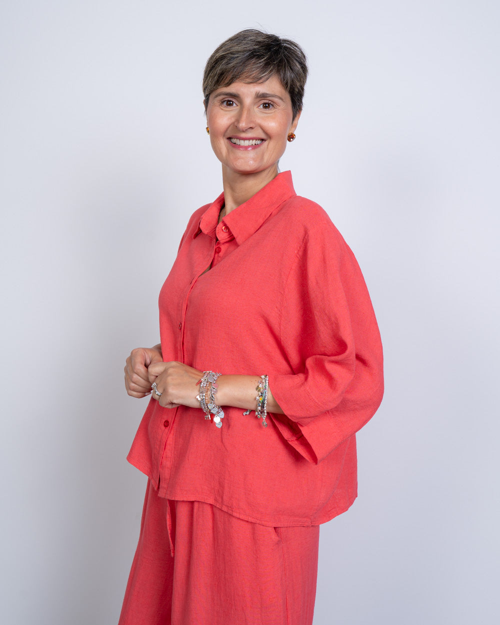 CAMICIA LORY FRAGOLA