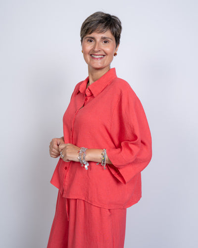 CAMICIA LORY FRAGOLA