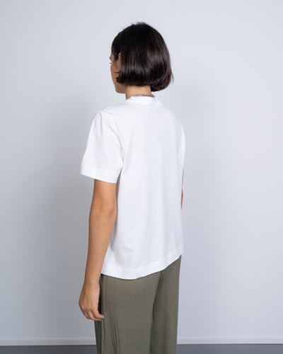 T-SHIRT SOLVEI BIANCO FIORI