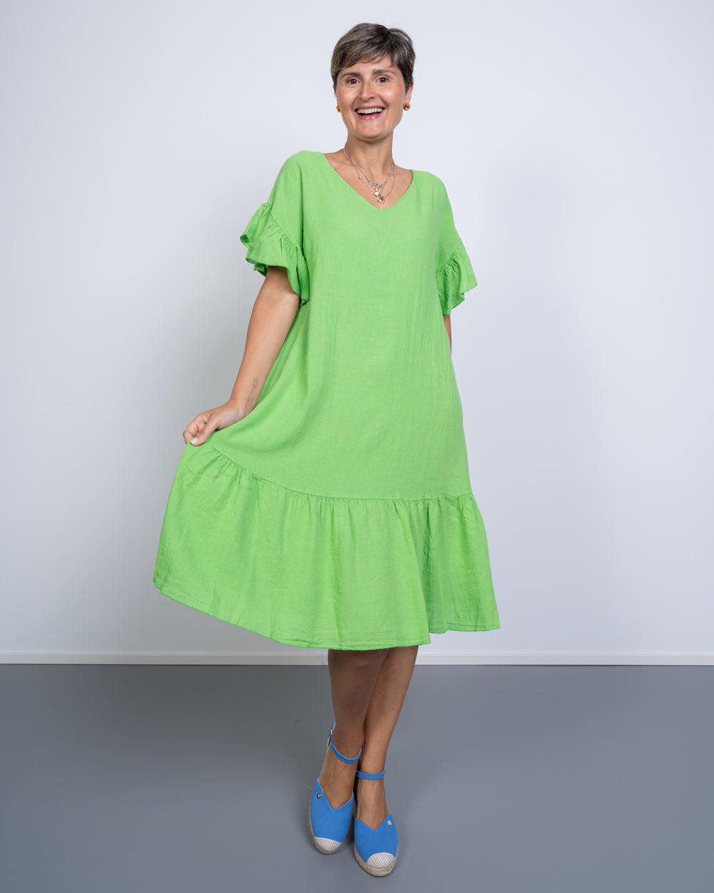 VESTITO LUCY VERDE