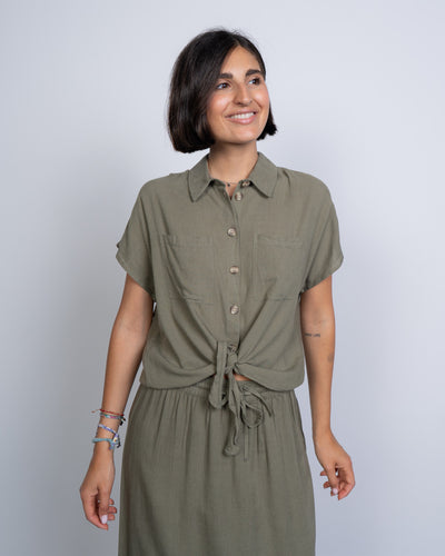 CAMICIA PIA VERDE MILITARE