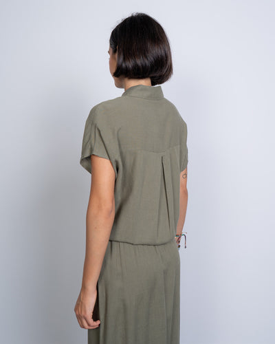 CAMICIA PIA VERDE MILITARE