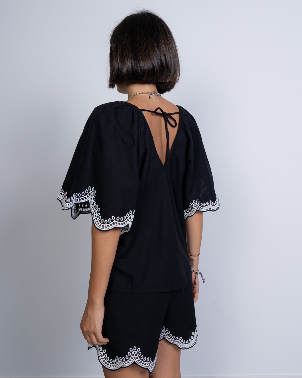 BLUSA DIANA NERO