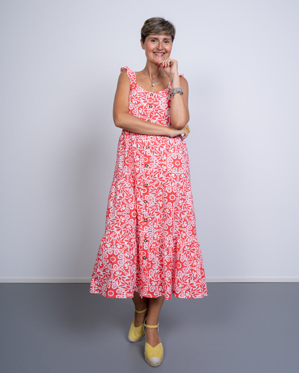 VESTITO LINN ROSA