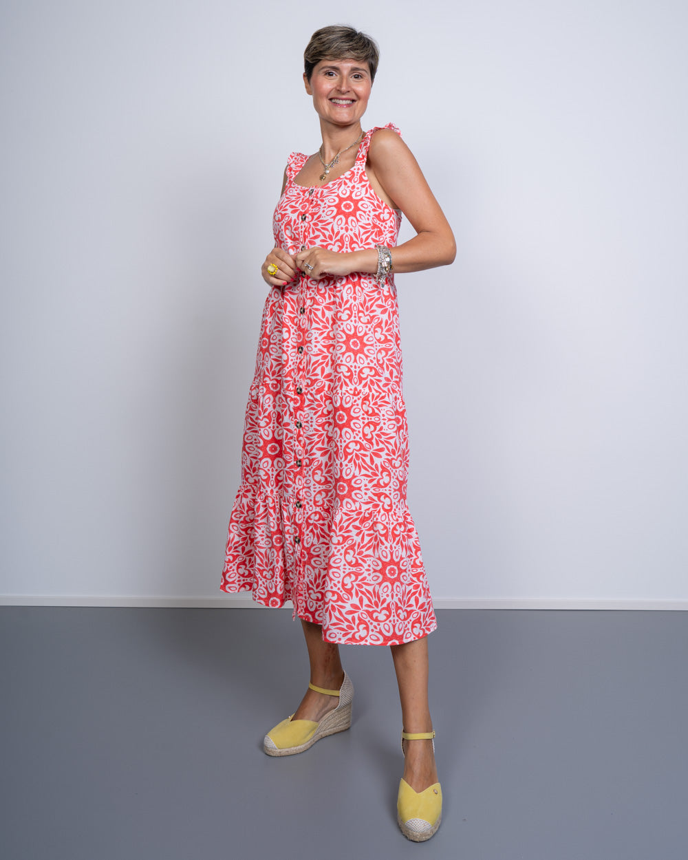 VESTITO LINN ROSA