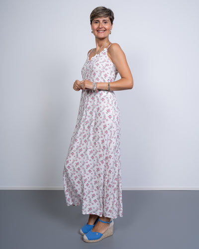 VESTITO NYA SLIP PANNA