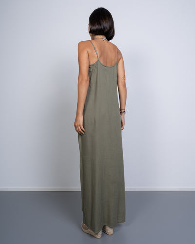 VESTITO PIA VERDE MILITARE