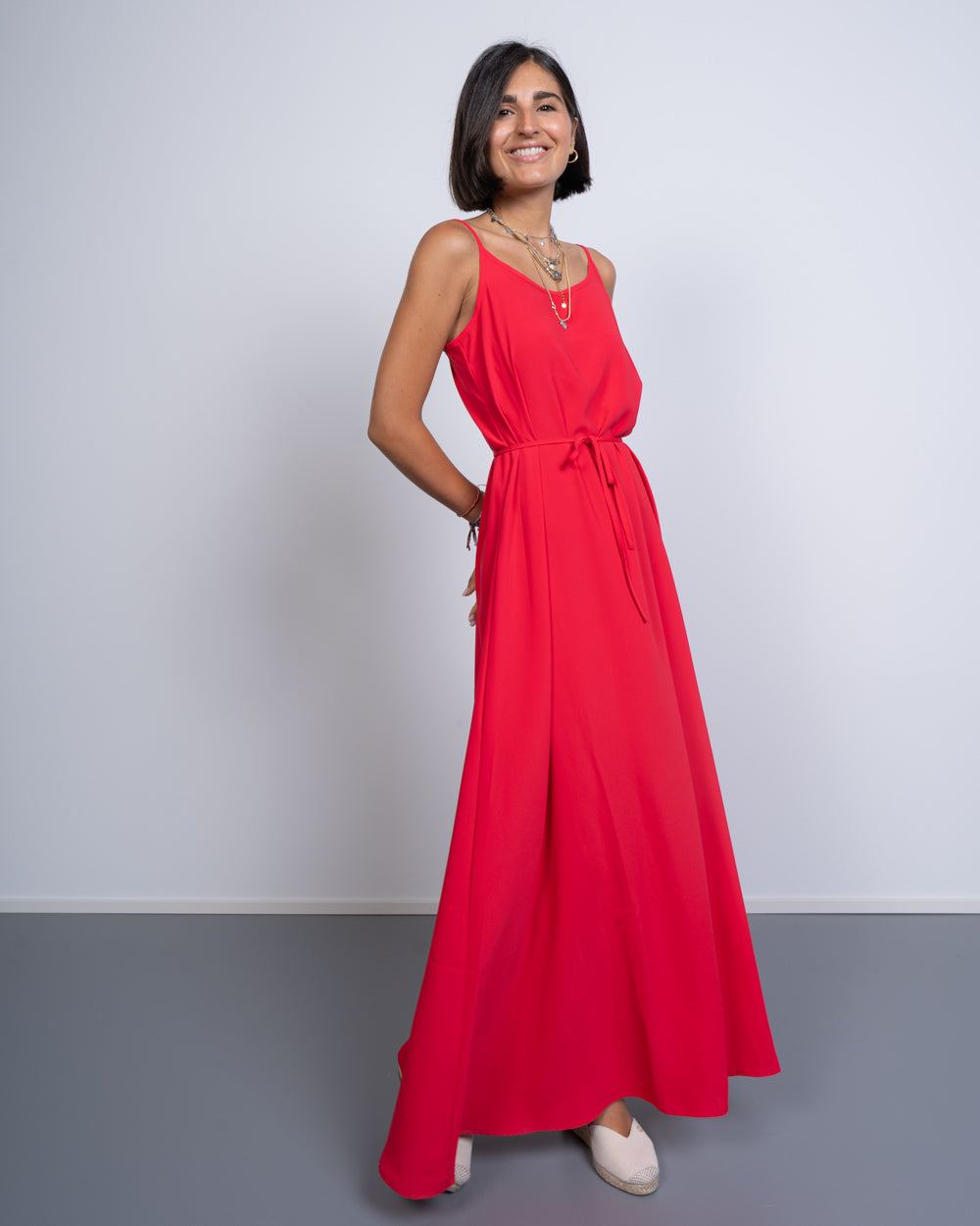 VESTITO FRANAN ROSSO