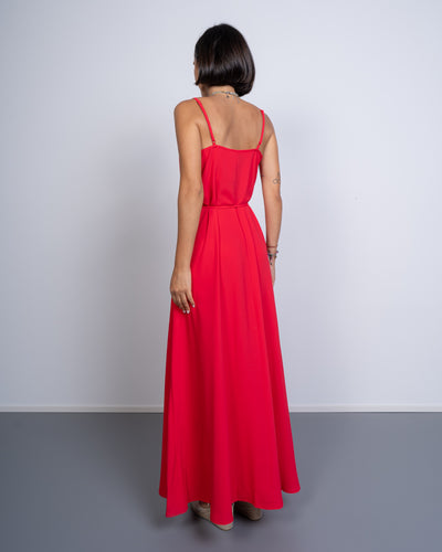 VESTITO FRANAN ROSSO