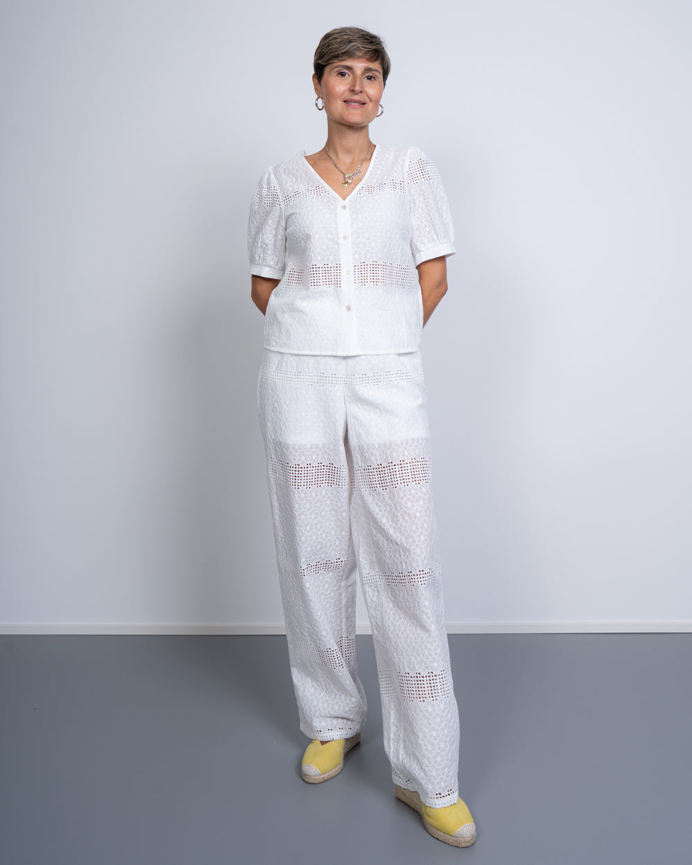 PANTALONE TAYA BIANCO