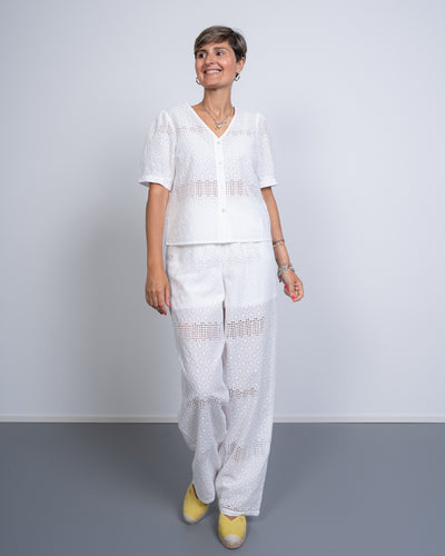 PANTALONE TAYA BIANCO
