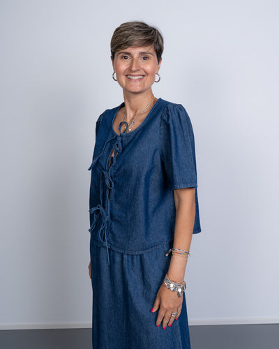 BLUSA TENIM DENIM MEDIO