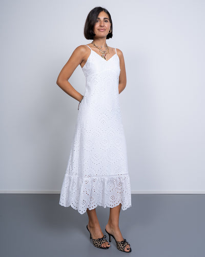 VESTITO VILDE BIANCO