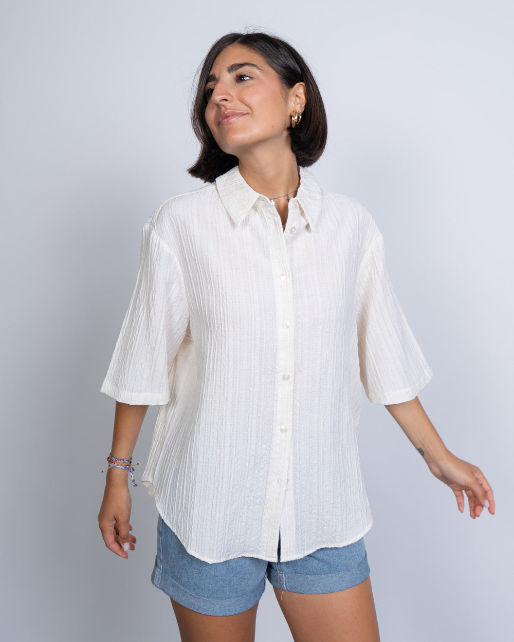 CAMICIA RICKI BIANCO
