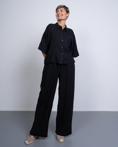 PANTALONE LINN NERO