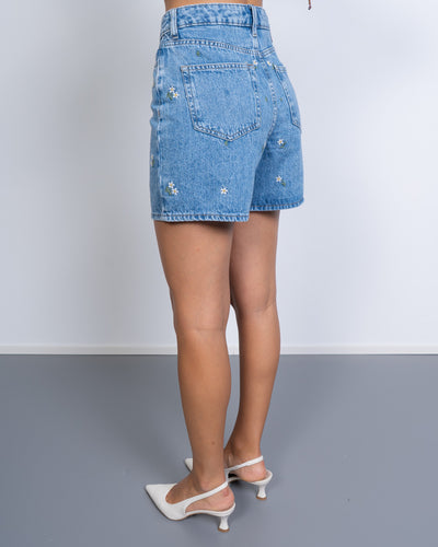 SHORT SKY DENIM CHIARO