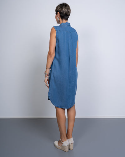 VESTITO VILJE DENIM MEDIO