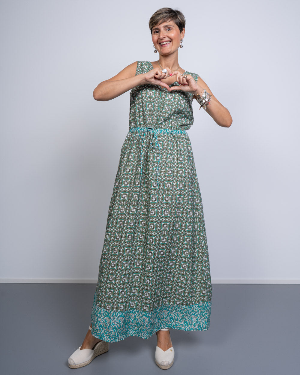 VESTITO HELVIG VERDE