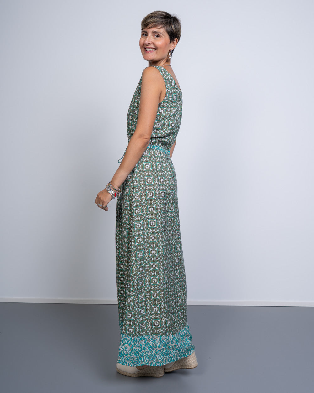 VESTITO HELVIG VERDE
