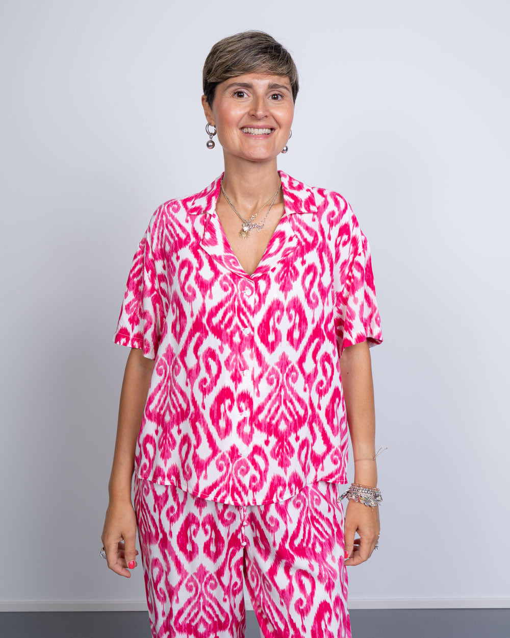 CAMICIA NYA ROSSO