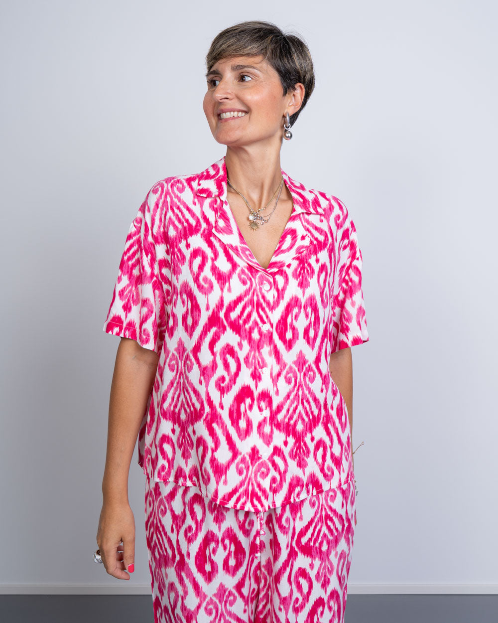 CAMICIA NYA ROSSO