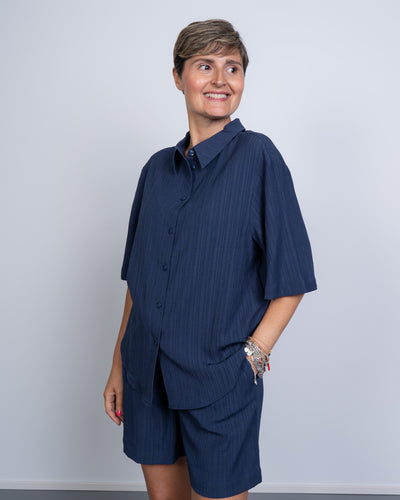 CAMICIA RICKI BLU