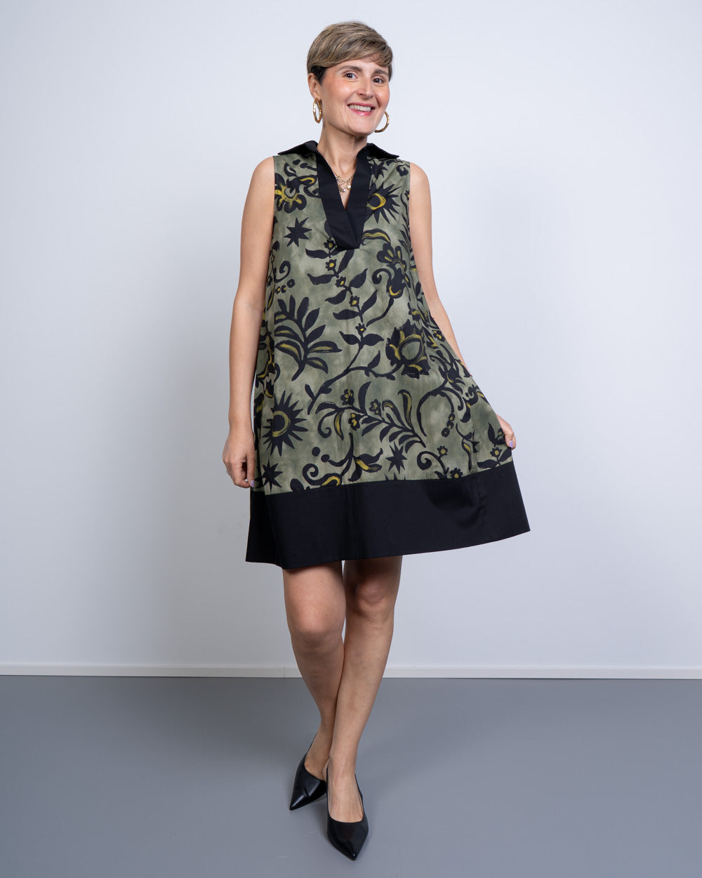 VESTITO IOLINA MILITARE