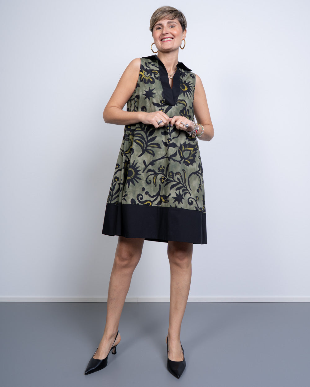 VESTITO IOLINA MILITARE