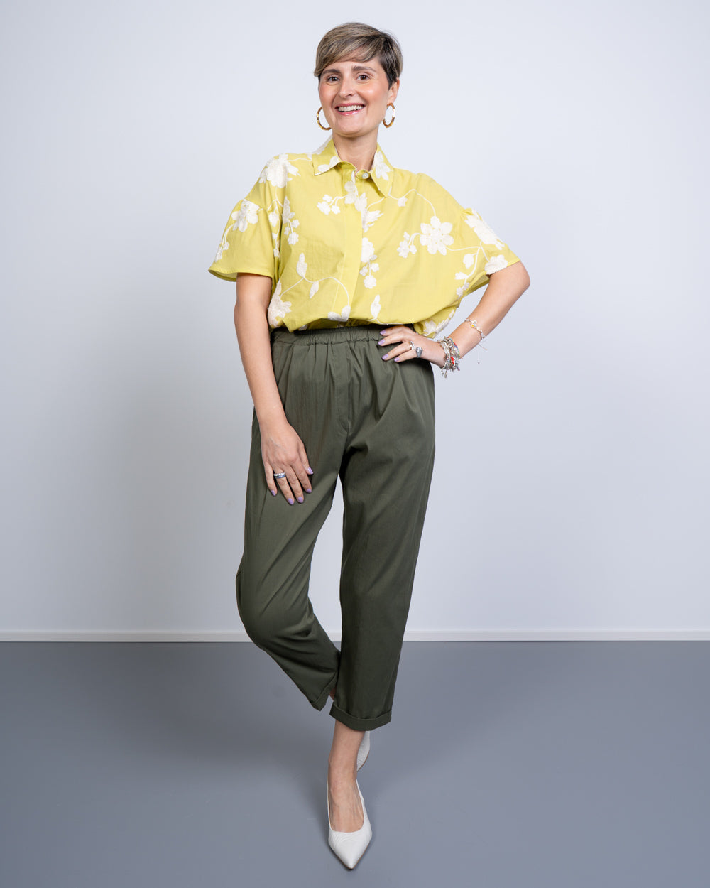 PANTALONE ORLINA MILITARE