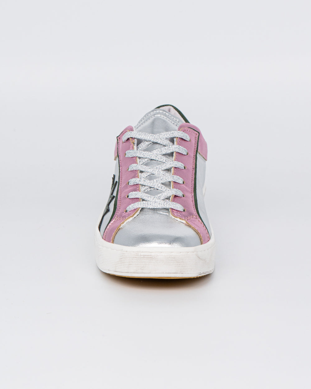SNEAKER SUP 04 ARGENTO