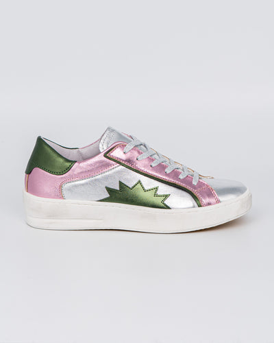 SNEAKER SUP 04 ARGENTO