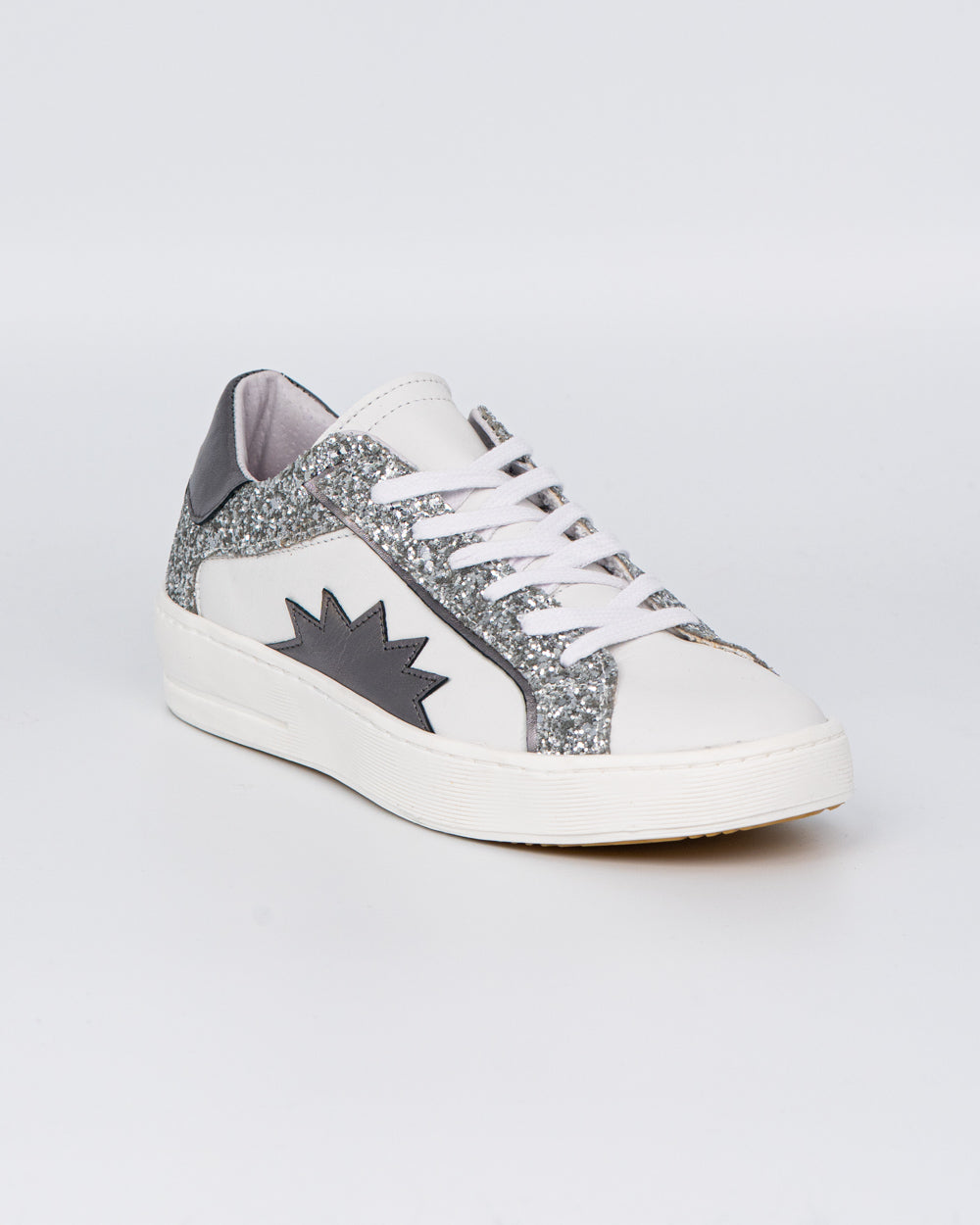 SNEAKER SUP 01 ARGENTO