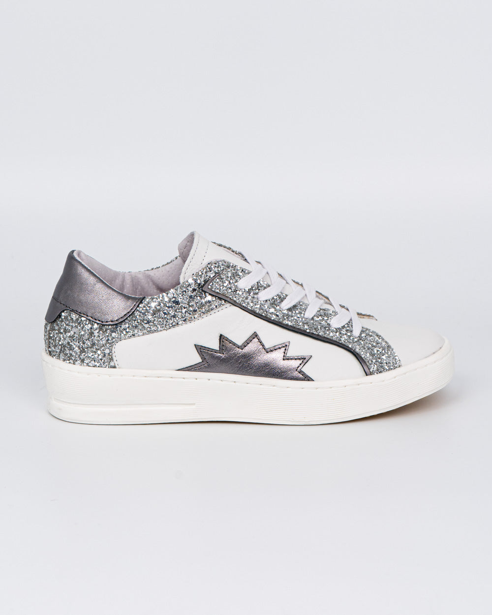 SNEAKER SUP 01 ARGENTO