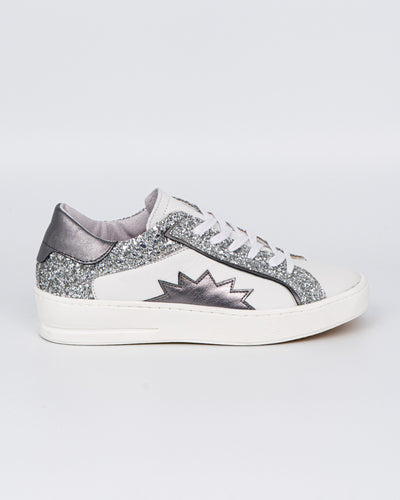 SNEAKER SUP 01 ARGENTO