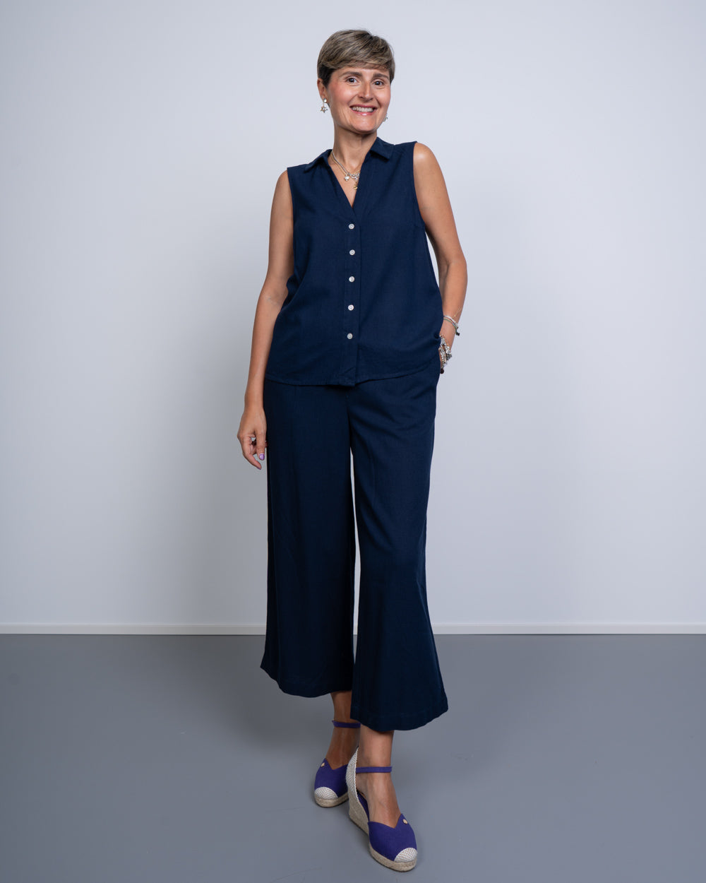 PANTALONE MYMILO BLU