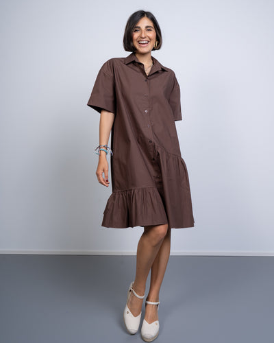 VESTITO SARA CACAO