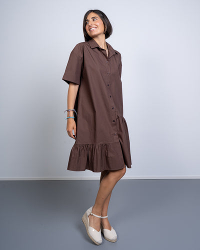 VESTITO SARA CACAO