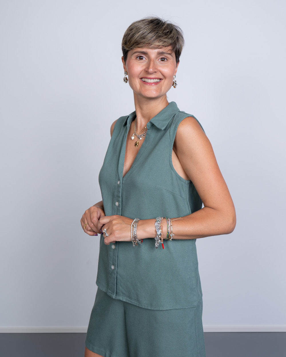 CAMICIA MYMILO VERDE