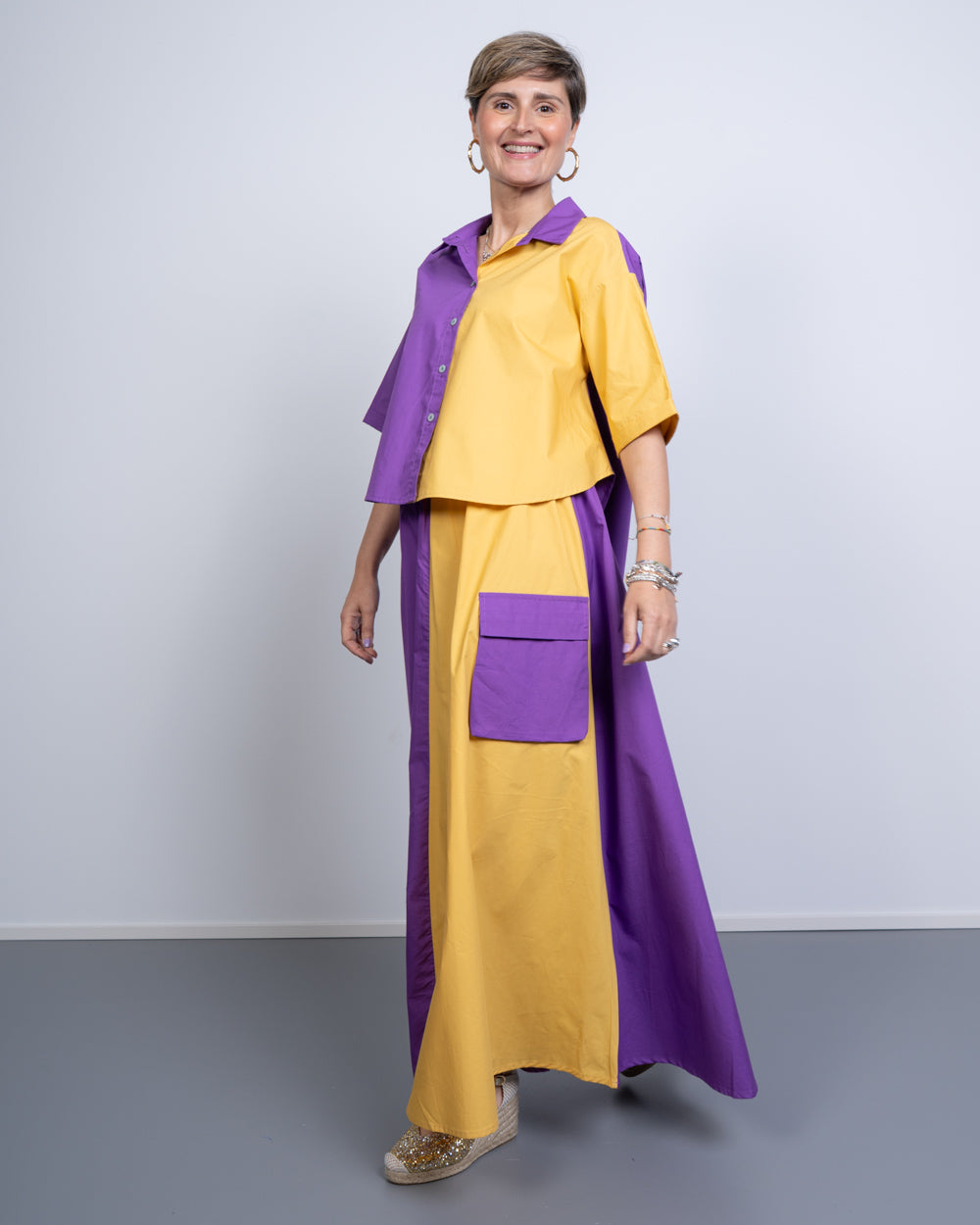 GONNA SVEVA VIOLA/SENAPE