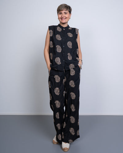 PANTALONE MOIRA NERO