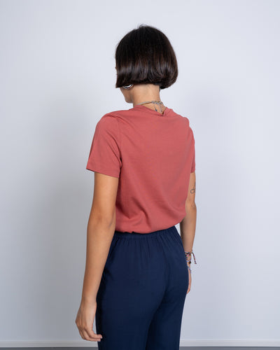 T-SHIRT SAVANNA MARSALA