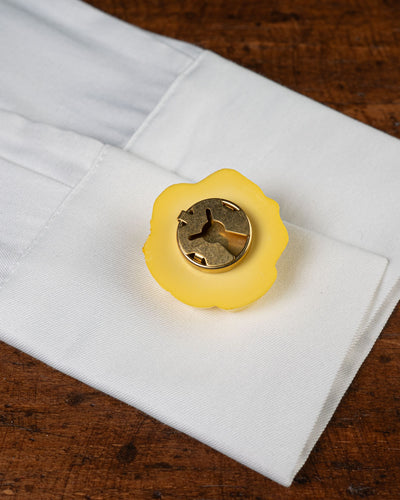 COPRI BOTTONE INES GIALLO