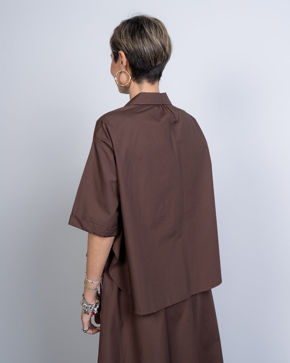 CAMICIA SIRIA CACAO
