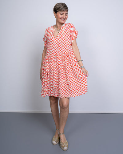 VESTITO RITA MARGHERITA PICCOLA CORALLO