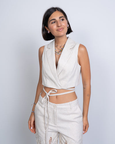 GILET SOFFIE PANNA