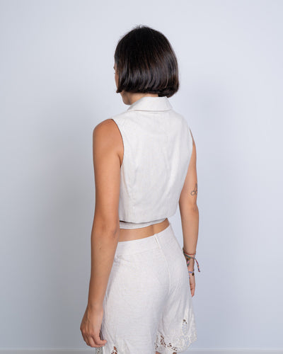 GILET SOFFIE PANNA