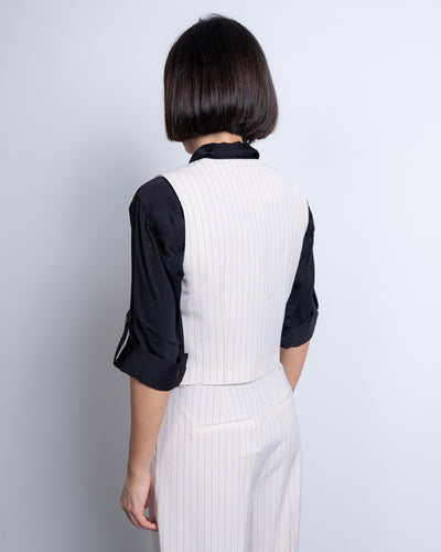 GILET STAR PANNA/NERO