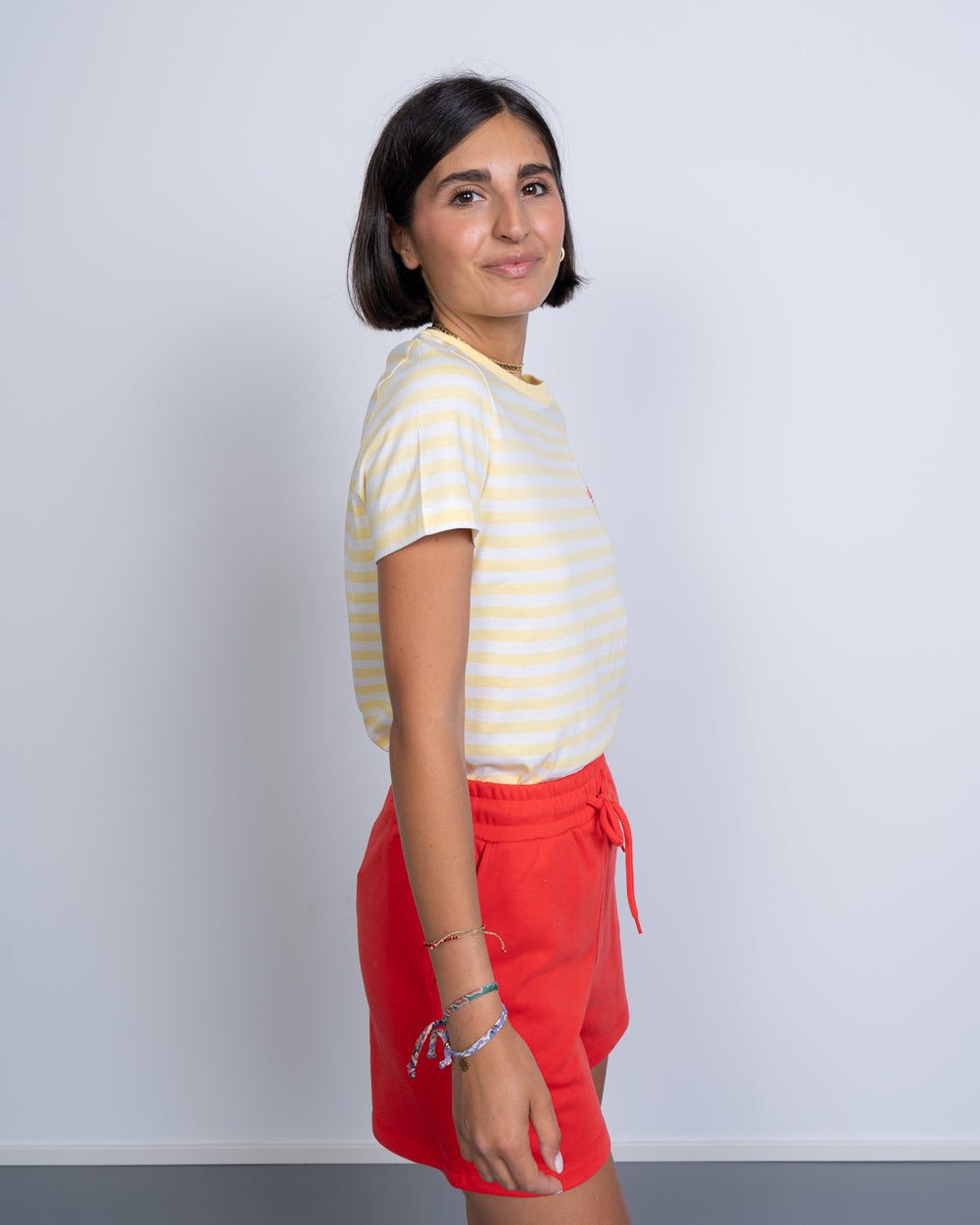 T-SHIRT SILKE GIALLO